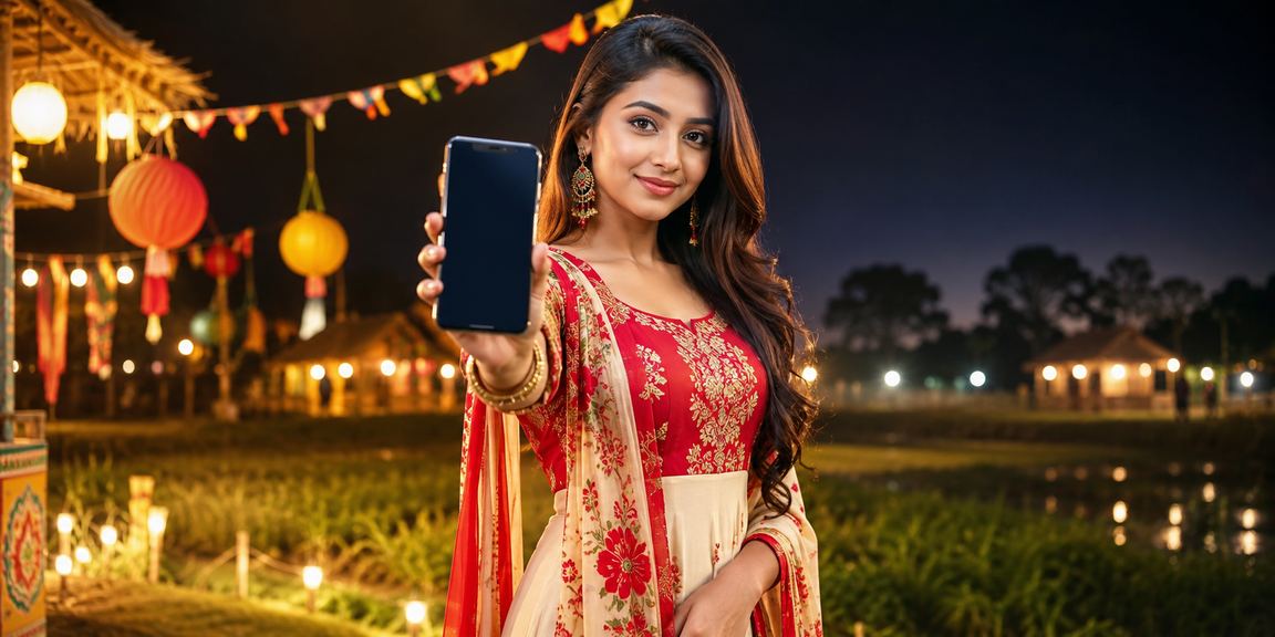 গাজীপুরে পহেলা বৈশাখে মোবাইলে v9999 ভিআইপি উপভোগ করছেন সদস্য